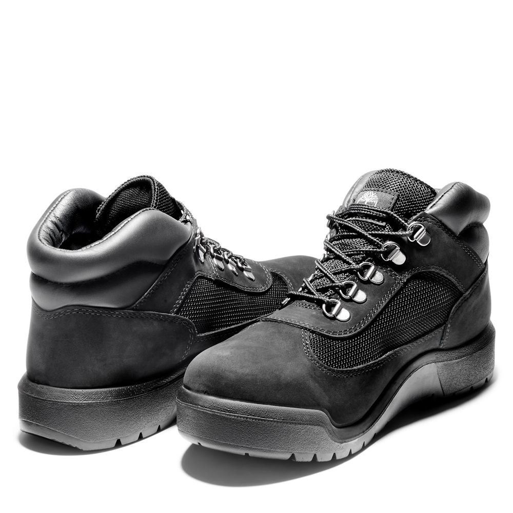 Timberland Αθλητικα Παπουτσια Ανδρικα Μαυρα - Waterproof Field Boots - Greece 3742905-GL